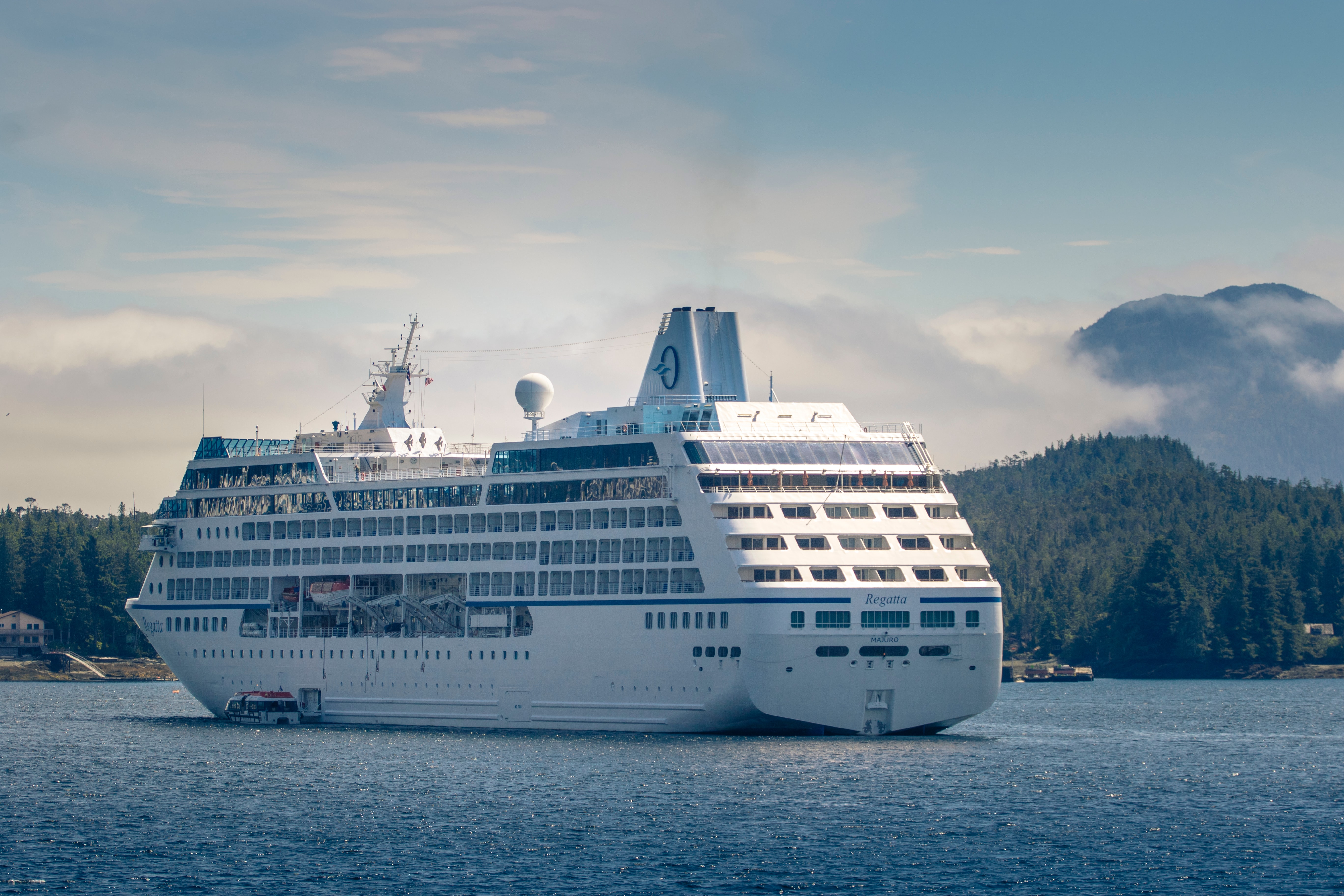 white cruise ship on sea during daytime